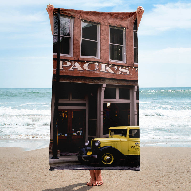 Pack's Tavern Photo Towel