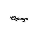 Chicago Black Sticker