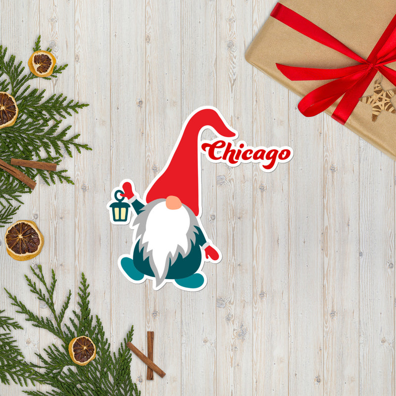 Chicago Santa 2 Sticker