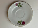 Vintage Royal Sealy China Rose Saucer