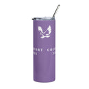 Coudersport Falcons Stainless Steel Tumbler