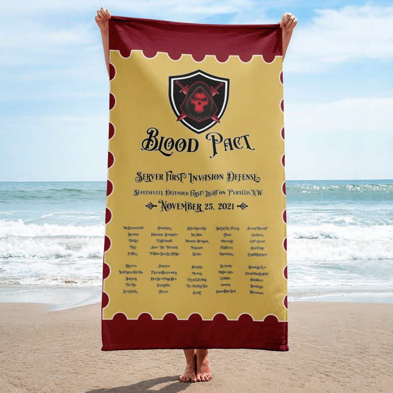 Blood Pact Server First Invasion Towel