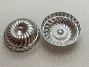 Vintage Swirled Pastry Tart Tin Mold