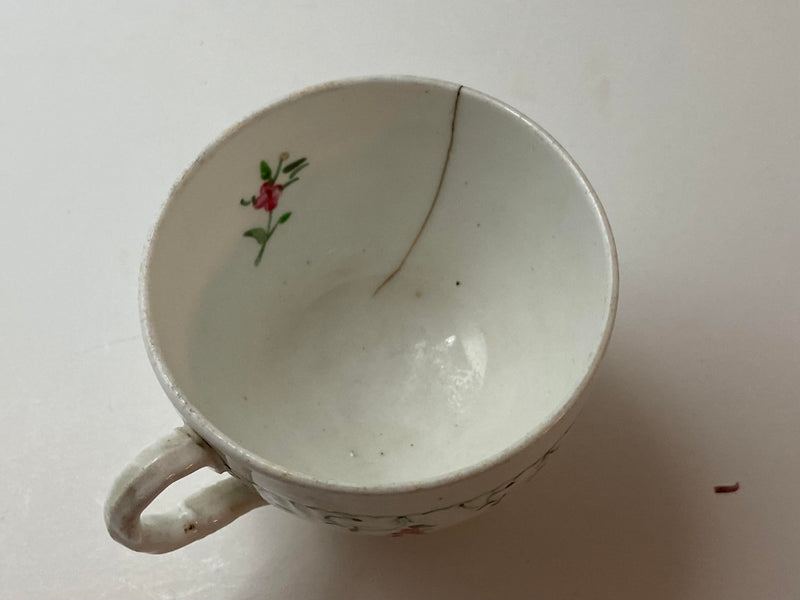 Vintage Flower Tea Cup