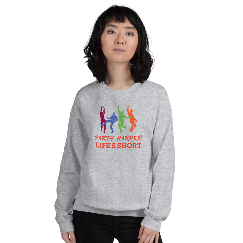 Party Harder Unisex Adult Sweatshirt