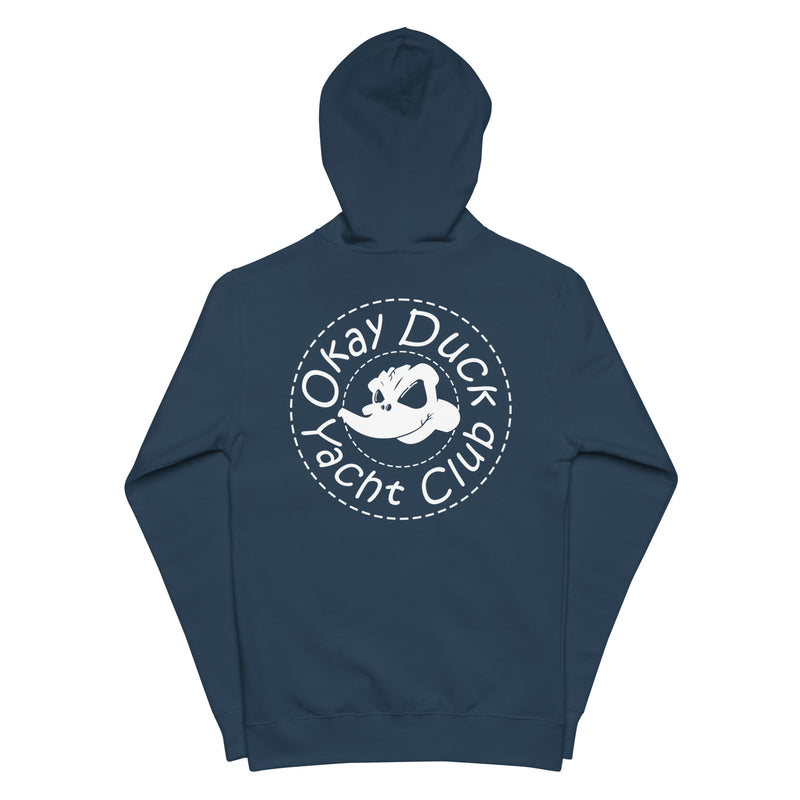 Okay Duck Yacht Club Zip Up Hoodie