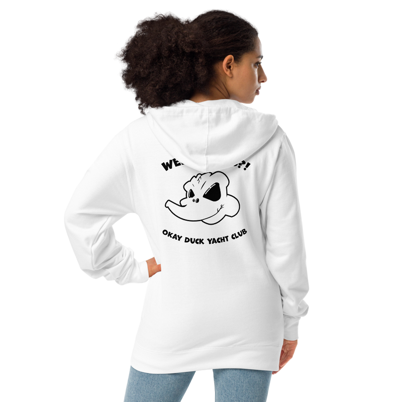 Wen Spaces?! Okay Duck Yacht Club hoodie by ODYC