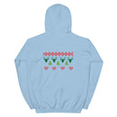 Reindeer Forest Hearts Unisex Hoodie