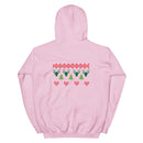 Reindeer Forest Hearts Unisex Hoodie