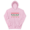 Reindeer Forest Hearts Unisex Hoodie