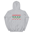Reindeer Forest Hearts Unisex Hoodie