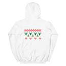 Reindeer Forest Hearts Unisex Hoodie