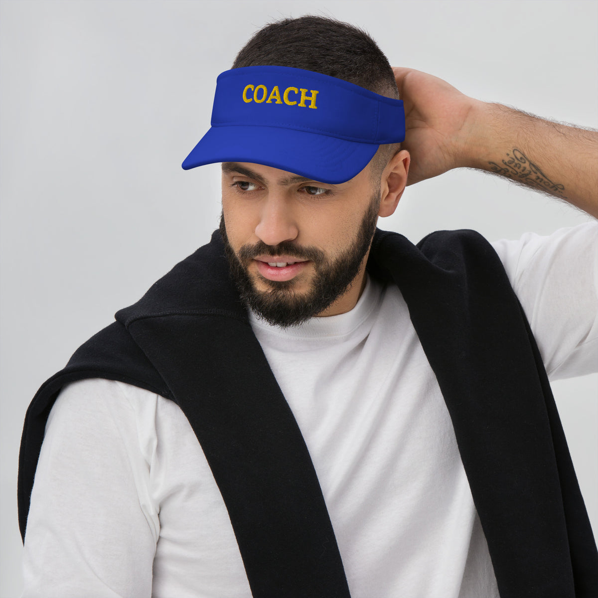 Coach women visor The Coach JB Show Visor – Coach Jason Brown Online Store main image 4