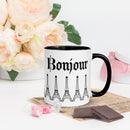 Bonjour  Black Mug