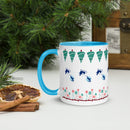 Topsy Turvy Christmas Mug