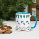 Topsy Turvy Christmas Mug