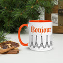 Bonjour Orange Mug