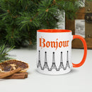 Bonjour Orange Mug