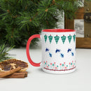 Topsy Turvy Christmas Mug