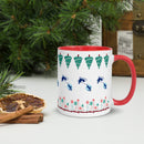 Topsy Turvy Christmas Mug