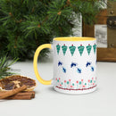 Topsy Turvy Christmas Mug
