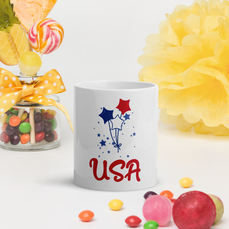 USA Glossy Mug