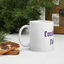 Coudersport Falcons White Glossy Mug