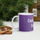 Coudersport Falcons  Glossy Mug - Purple