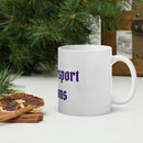 Coudersport Falcons White Glossy Mug