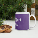 Coudersport Falcons  Glossy Mug - Purple