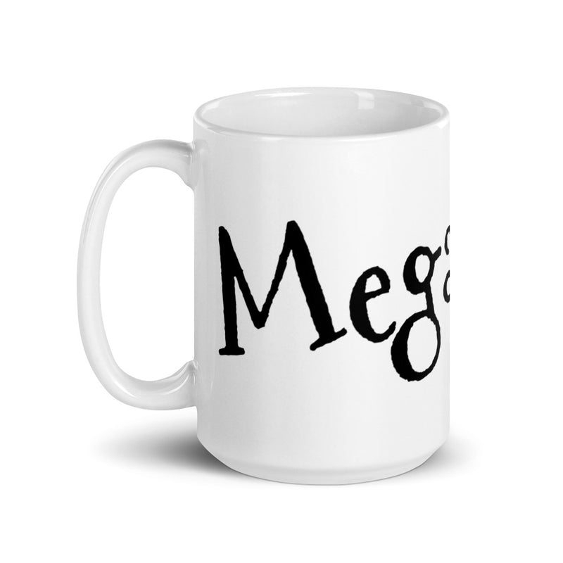 Mega Pint - White Glossy Mug