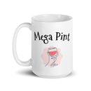 Mega Pint Enjoy - White Glossy Mug