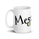 Mega Pint Sunrise - White Glossy Mug