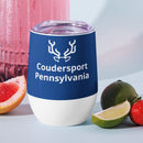 Cerulean Blue Coudersport PA Wine Tumbler