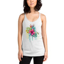 Tropical Flower Women's Racerback Tank