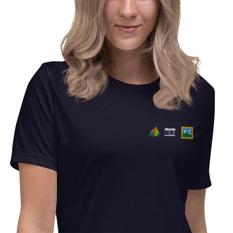 Women's Relaxed T-Shirt from Mountain Camera Pictures