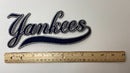Baseball Embroidered Team Script Patches